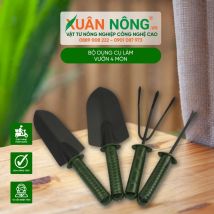 Bộ dụng cụ làm vườn 4 món